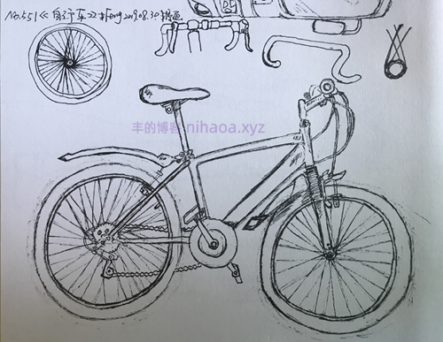 丰漫画-自行车